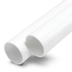 مواسير UPVC ضغط 12.5 بار قطر خارجي 280 مم سمك 13.4 مم لون أبيض