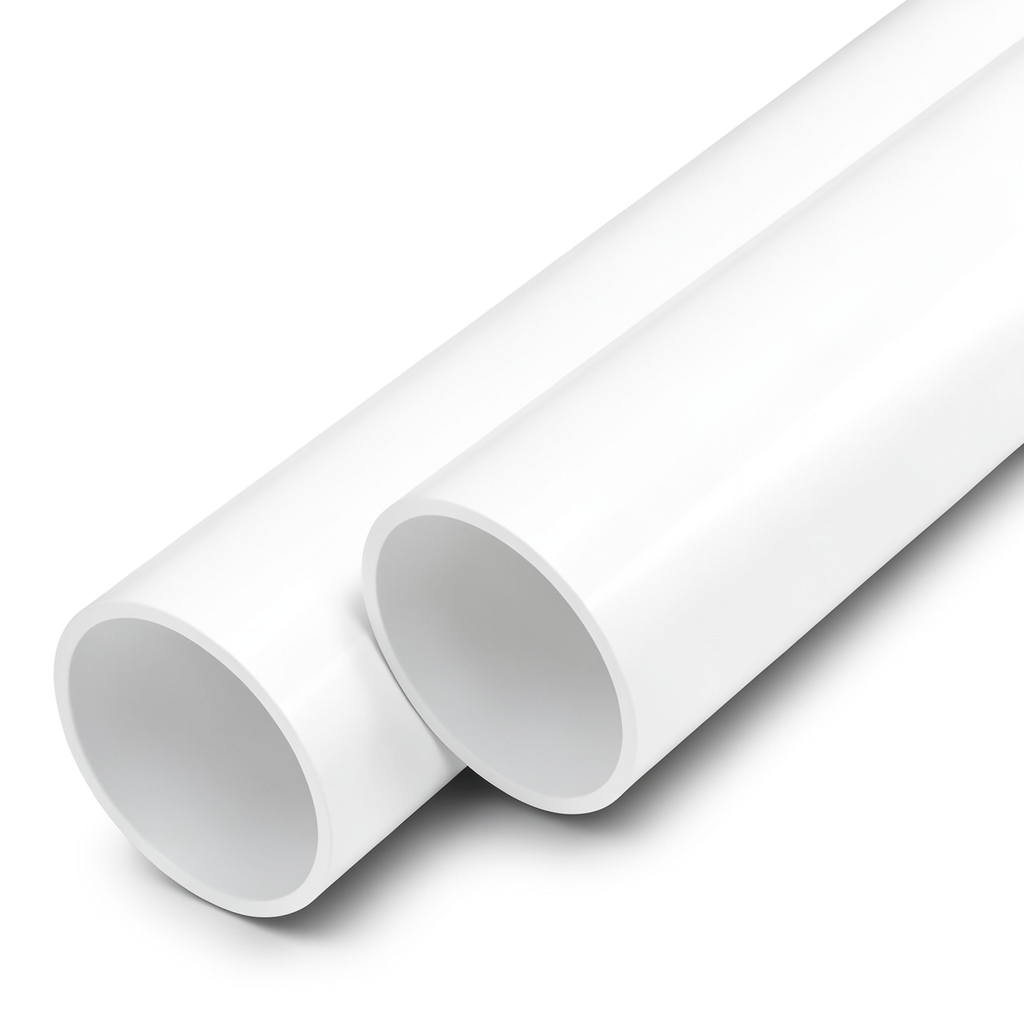مواسير UPVC ضغط اسمي 12.5 بار قطر خارجي 315 مم سمك 15 مم لون أبيض