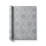 ورق جداري تصميم كلاسيك لون رمادي، 10 م × 1.06 م، موديل 82826