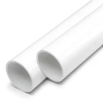 مواسير UPVC ضغط 12.5 بار قطر خارجي 355 مم سمك 16.9 مم لون أبيض