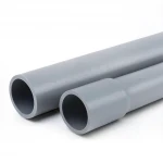 انابيب بلاستيك UPVC للتمديدات الكهربائية الوطني جدول 40  مقاس 3 إنش سمك 5.49 مم لون رمادي