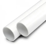 مواسير UPVC ضغط 12.5 بار قطر خارجي 32 مم سمك 1.9 مم لون أبيض
