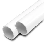 مواسير UPVC ضغط 12.5 بار قطر خارجي 32 مم سمك 1.9 مم لون أبيض