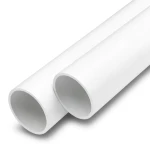 مواسير UPVC ضغط اسمي 12.5 بار قطر 40 مم سمك 2.4 مم أبيض