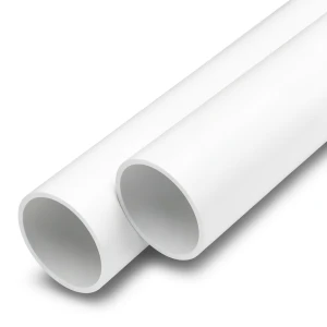 مواسير UPVC ضغط اسمي 12.5 بار قطر 40 مم سمك 2.4 مم أبيض