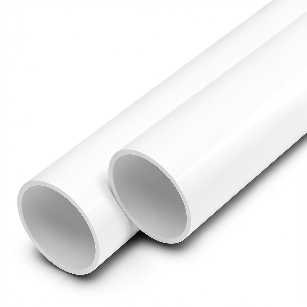 UPVC Pipes 12.5 Bar Pressure 63 mm Diameter 3.8 mm Thickness White