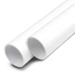 مواسير UPVC ضغط 12.5 بار قطر خارجي 110 مم سمك 5.3 مم لون أبيض