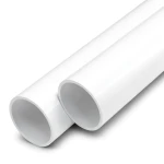 مواسير UPVC ضغط اسمي 12.5 بار قطر خارجي 140 مم سمك 6.7 مم لون أبيض