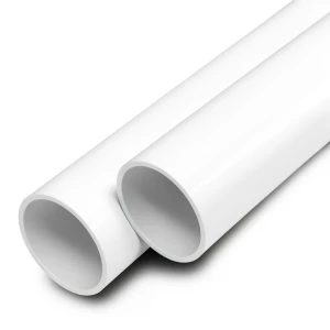 مواسير UPVC ضغط 12.5 بار قطر خارجي 160 مم سمك 7.7 مم لون أبيض
