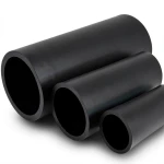 أنابيب HDPE الوطني الضغط العالي 10 بار قطر 50 مم سمك 2.4 مم لون أسود