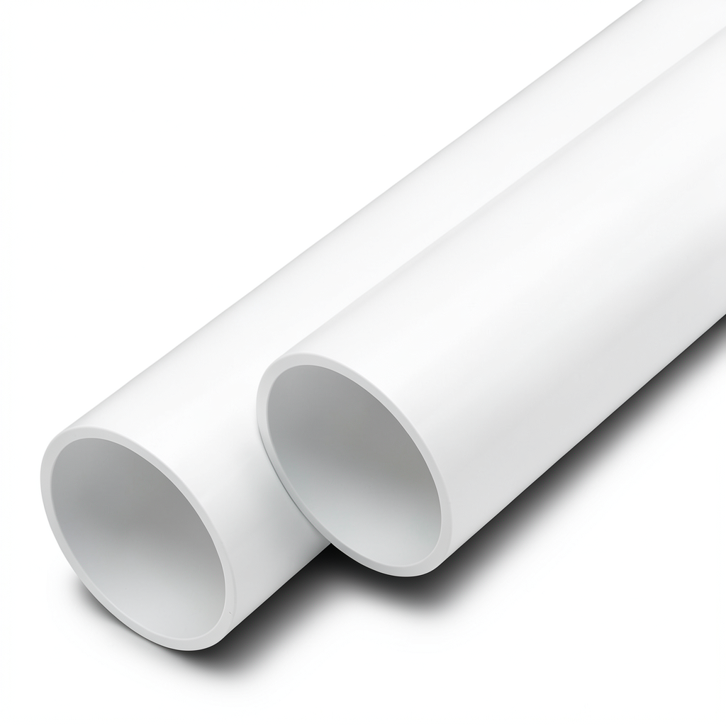 مواسير UPVC ضغط اسمي 12.5 بار قطر خارجي 225 مم سمك 10.8 مم لون أبيض