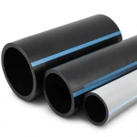 أنابيب HDPE الوطني الضغط 10 بار قطر خارجي 63 مم سمك 3 مم لون أسود