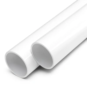 مواسير UPVC ضغط 12.5 بار قطر خارجي 250 مم سمك 11.9 مم لون أبيض