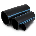 أنابيب HDPE الوطني ضغط عالي 10 بار، قطر 75 مم، سمك 3.6 مم، أسود