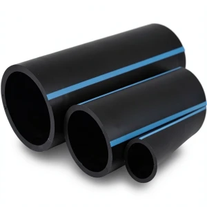 NPF HDPE Pipes Pressure 10 Bar Outside Diameter 110 mm Thickness 5.3 mm Black