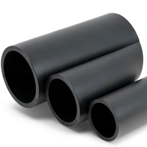 NPF HDPE Pipes High Pressure 10 Bar, 125 mm OD, 6 mm Thickness, Black