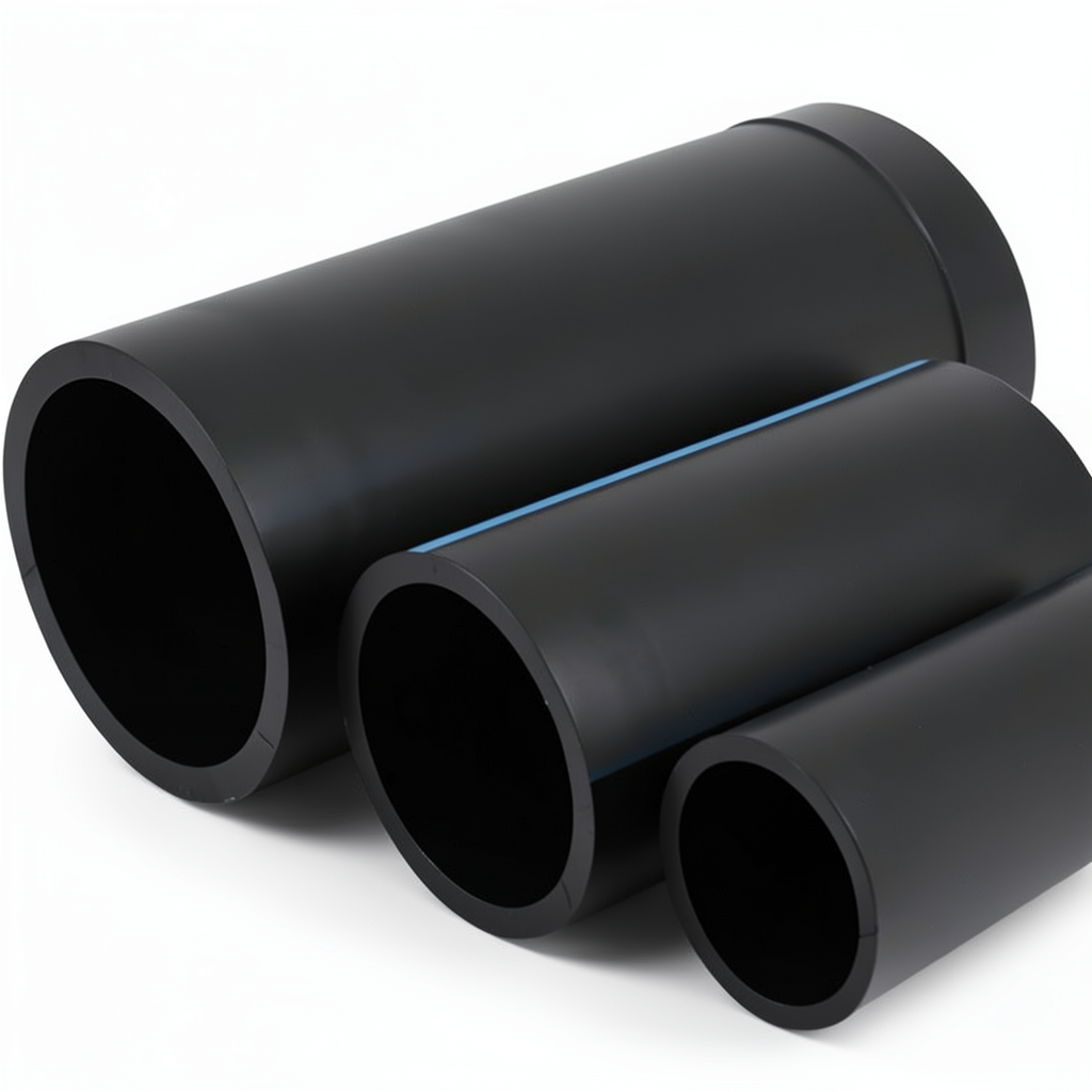 NPF HDPE Pipes Pressure 10 Bar Outside Diameter 280 mm Thickness 13.4 mm Black
