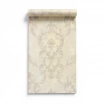 Classic wall decoration, beige color, length 10 m, width 1.06 m, model 83606  