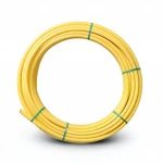 Almona HDPE Coil Pipe Nominal Pressure 8 Bar [PE 80] OD 90 mm Thickness 8.2 mm Color Yellow  