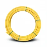 Almona HDPE Plastic Coil Pipe PN 8 Bar [PE 80] Outside Diameter 110 mm Thickness 10 mm Color Yellow  