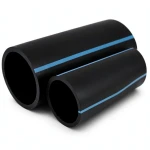 أنابيب HDPE الوطني ضغط 10 بار قطر خارجي 25 مم سمك 1.5 مم لون أسود