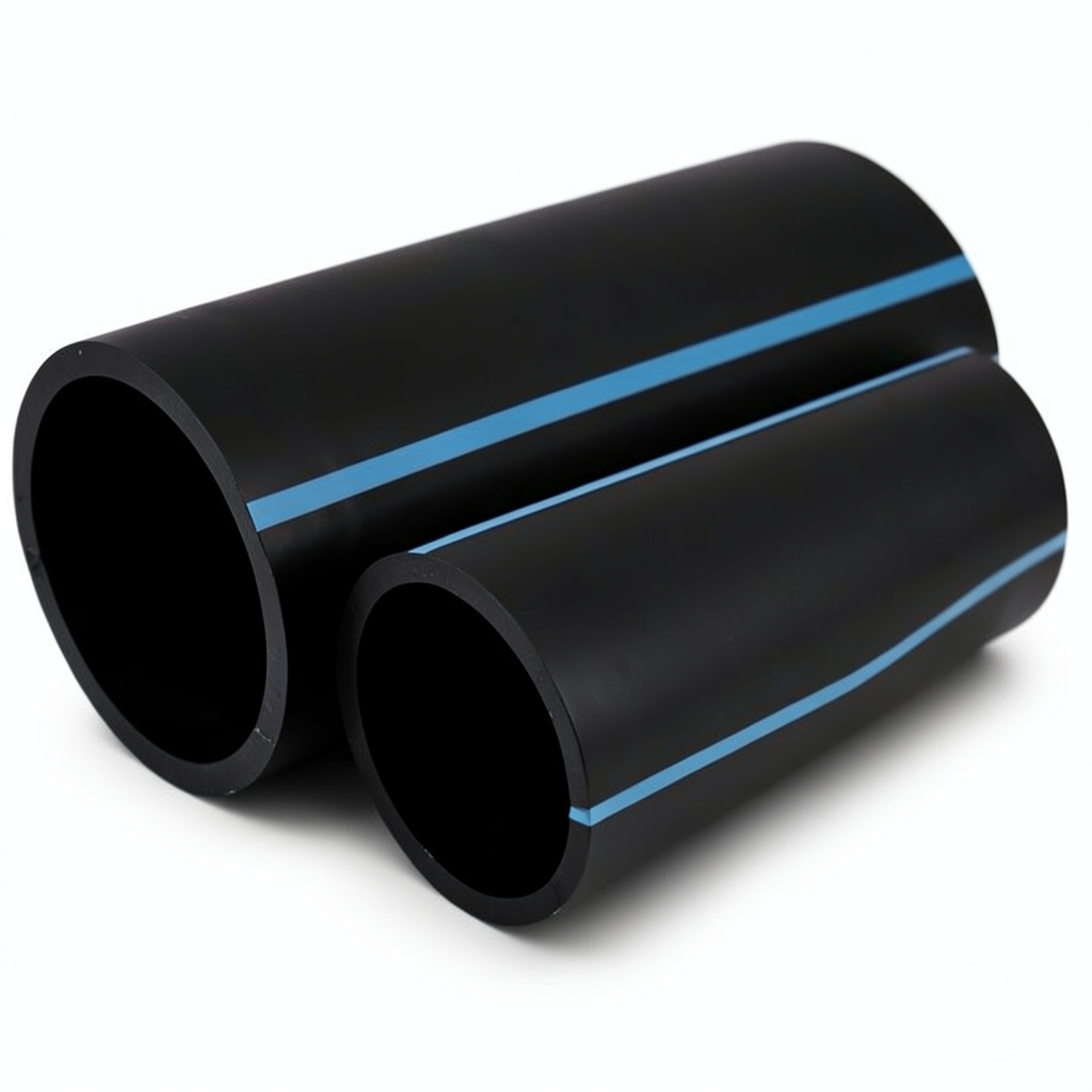 NPF HDPE Pipes Pressure 10 Bar Outside Diameter 25 mm Thickness 1.5 mm Black