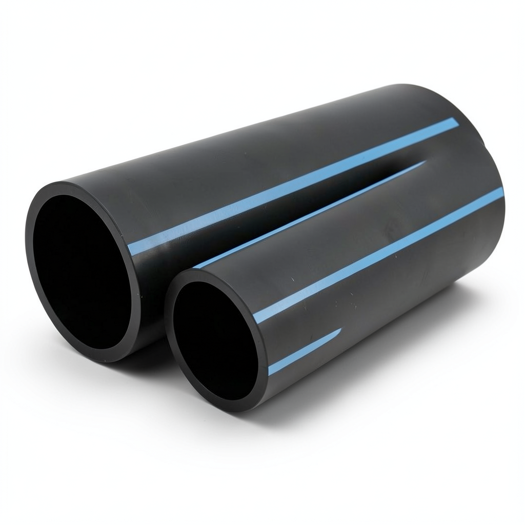 NPF HDPE Pipes Pressure 10 Bar Diameter 40 mm Thickness 1.9 mm Black