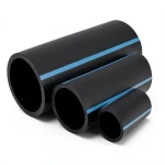 أنابيب HDPE الوطني الضغط 10 بار قطر خارجي 63 مم سمك 3 مم لون أسود