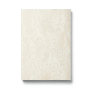 Italian Patterned Wallpaper 10m x 0.73m Light Beige, Model 56812