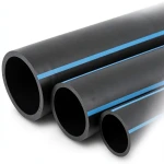 أنابيب HDPE الوطني ضغط 10 بار قطر خارجي 355 مم سمك 16.9 مم لون أسود