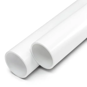 مواسير UPVC ضغط اسمي 16 بار قطر خارجي 110 مم سمك 6.6 مم أبيض