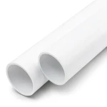 مواسير UPVC ضغط 16 بار قطر خارجي 125 مم سمك 7.4 مم لون أبيض