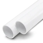 مواسير UPVC ضغط اسمي 16 بار قطر خارجي 225 مم سمك 13.4 مم لون أبيض