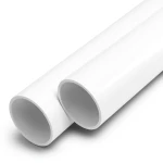 مواسير UPVC ضغط اسمي 16 بار قطر خارجي 110 مم سمك 6.6 مم أبيض