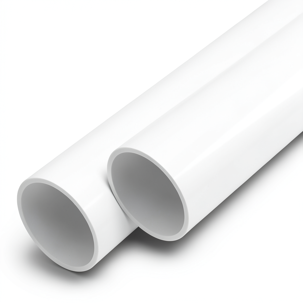 UPVC Pipes Nominal Pressure 16 Bar Outside Diameter 110 mm Thickness 6.6 mm White