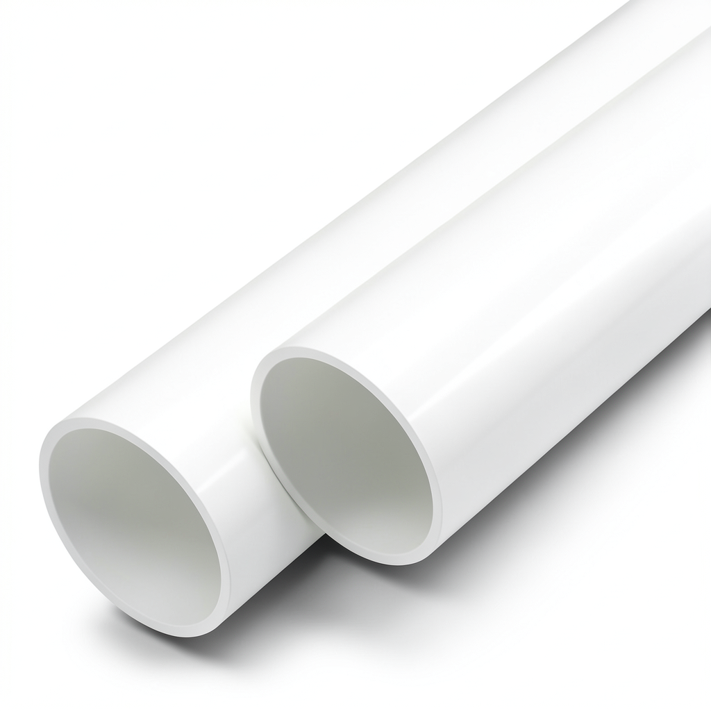 مواسير UPVC ضغط 16 بار قطر خارجي 250 مم سمك 14.8 مم لون أبيض