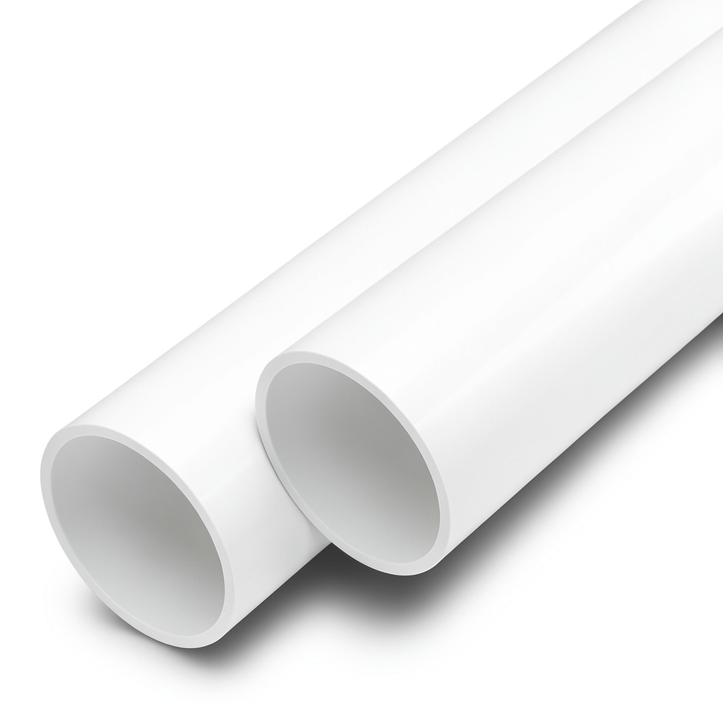 UPVC Pipes Nominal Pressure 16 Bar Outside Diameter 140 mm Thickness 8.3 mm White