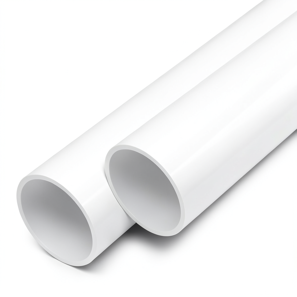 مواسير UPVC ضغط 16 بار قطر خارجي 280 مم سمك 16.6 مم لون أبيض