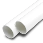 UPVC Pipes 16 Bar Pressure 180 mm Diameter 10.7 mm Thickness White