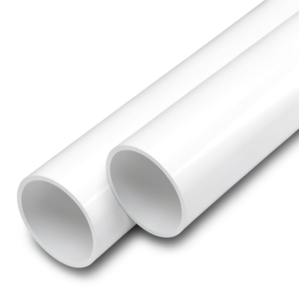 مواسير UPVC ضغط اسمي 16 بار قطر خارجي 400 مم سمك 23.7 مم لون أبيض