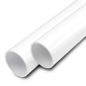 مواسير UPVC ضغط 16 بار قطر خارجي 20 مم سمك 1.5 مم لون أبيض