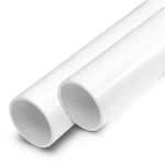 مواسير UPVC ضغط 16 بار قطر خارجي 32 مم سمك 2.4 مم لون أبيض