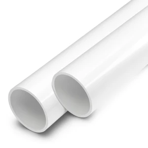 مواسير UPVC ضغط 16 بار قطر خارجي 32 مم سمك 2.4 مم لون أبيض