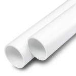 أنابيب UPVC ضغط 16 بار قطر خارجي 50 مم سمك 3.7 مم لون أبيض