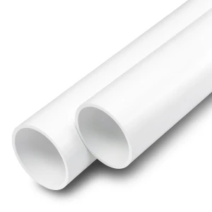 أنابيب UPVC ضغط 16 بار قطر خارجي 50 مم سمك 3.7 مم لون أبيض