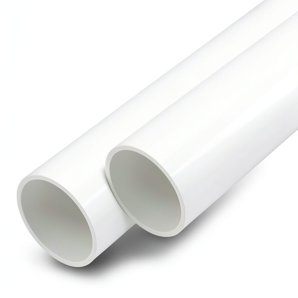 UPVC Pipes Nominal Pressure 16 Bar Outside Diameter 110 mm Thickness 6.6 mm White