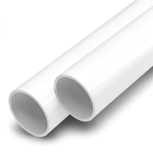 مواسير UPVC ضغط 16 بار قطر خارجي 125 مم سمك 7.4 مم لون أبيض
