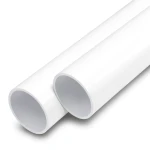 مواسير UPVC ضغط اسمي 16 بار قطر خارجي 40 مم سمك 3 مم لون أبيض