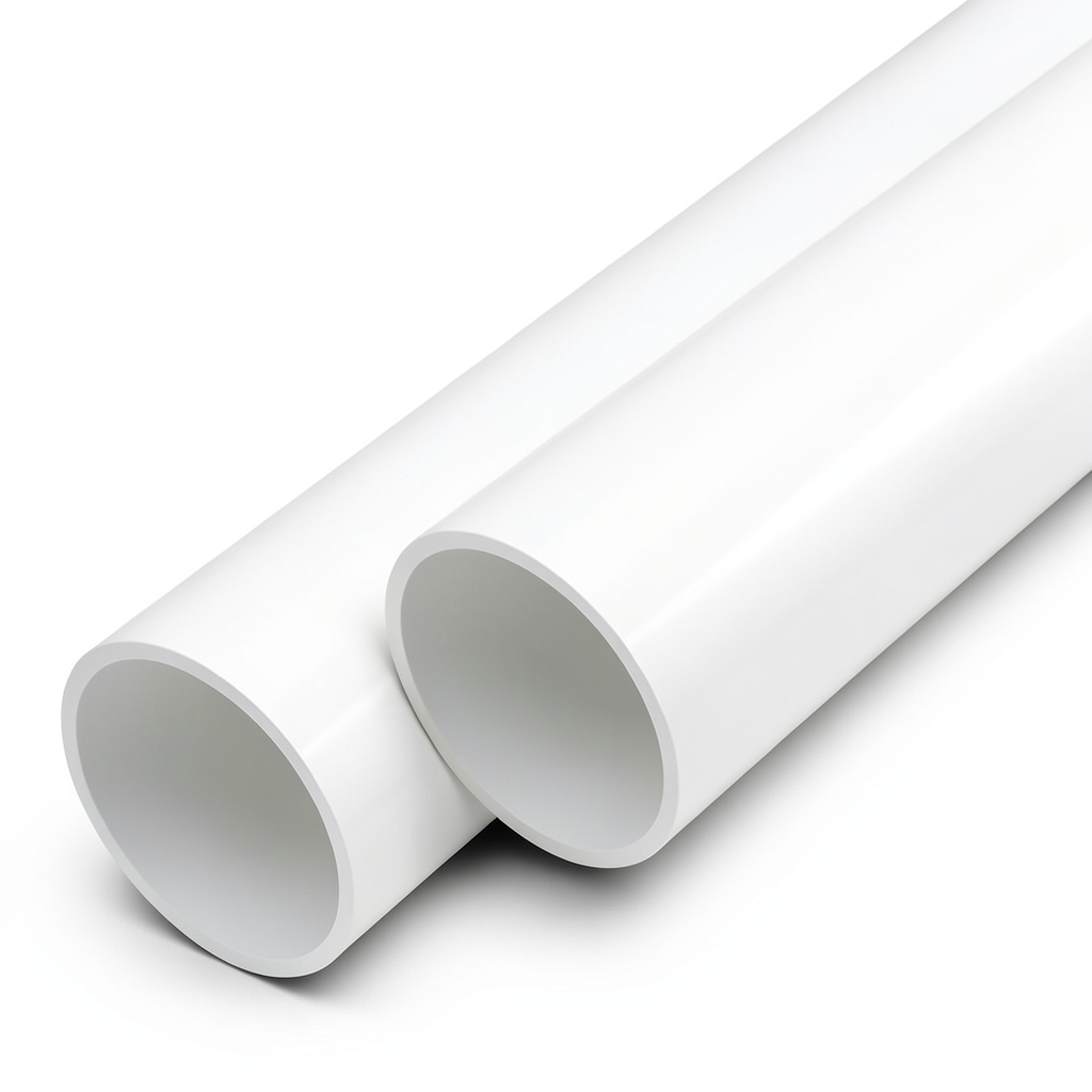 UPVC Pipes Nominal Pressure 16 Bar Outside Diameter 140 mm Thickness 8.3 mm White
