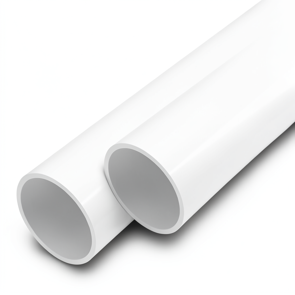 UPVC Pipes Nominal Pressure 16 Bar Outside Diameter 50 mm Thickness 3.7 mm White